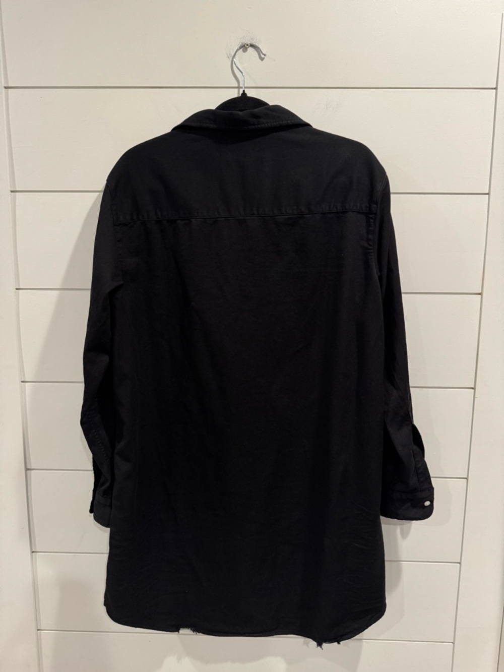 Frank & Eileen black denim Mary classic shirtdress - Picture 7 of 7